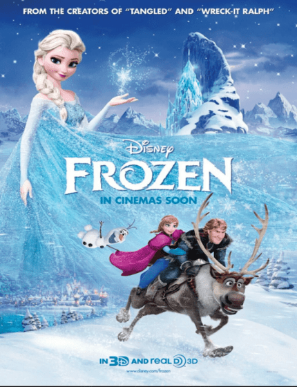 Frozen 1 Animation cartoon Movie in dual Language