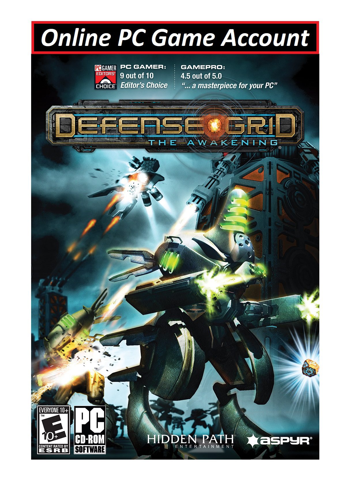 Defense grid the awakening online PC Game Account - Lifetime Game access