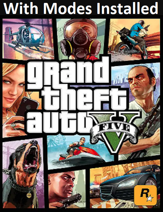 GTA 5 With Modes - Pc Games Digital Download
