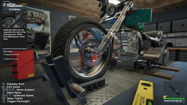 Motorcycle Mechanic Simulator PC Game 2