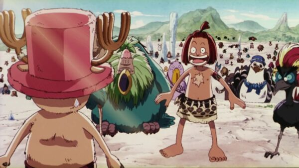 One Piece Choppers Kingdom in the Strange Animal Island Movie in English 4