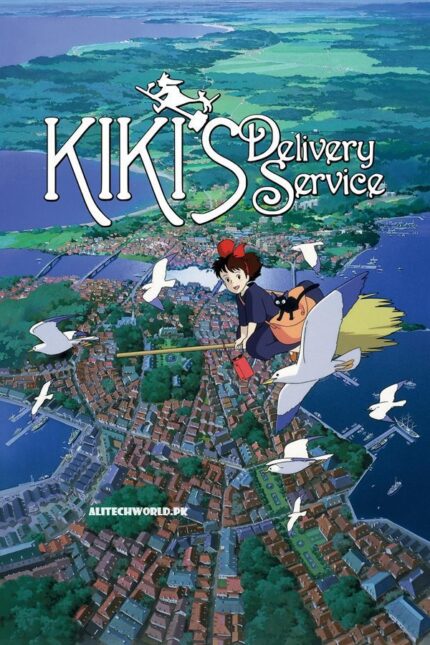 Kikis Delivery Service Movie in Japanesse