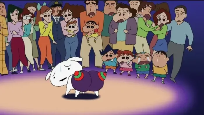 Shinchan Invoke a Storm The Singing Buttocks Bomb (2007) 2