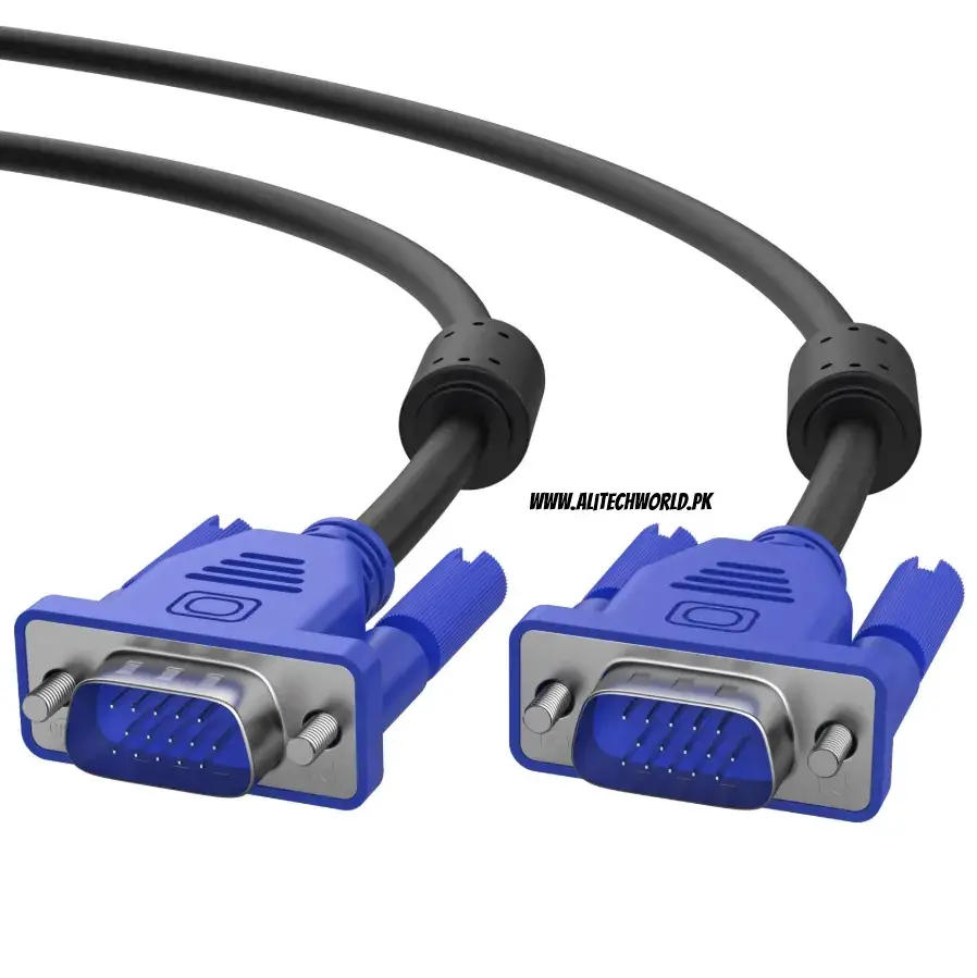 VGA Cable for Monitor, PC & Projector – High-Quality Display Cable | Alitechworld 5 3 1