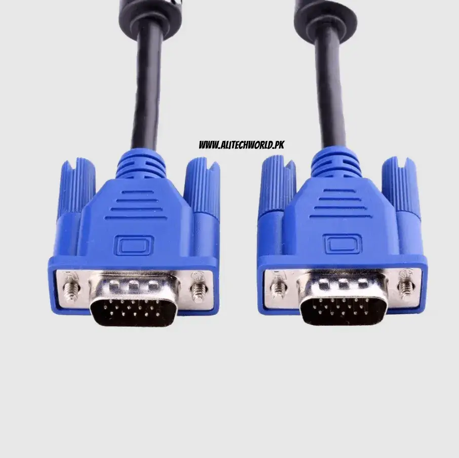 VGA Cable for Monitor, PC & Projector – High-Quality Display Cable | Alitechworld 5 3