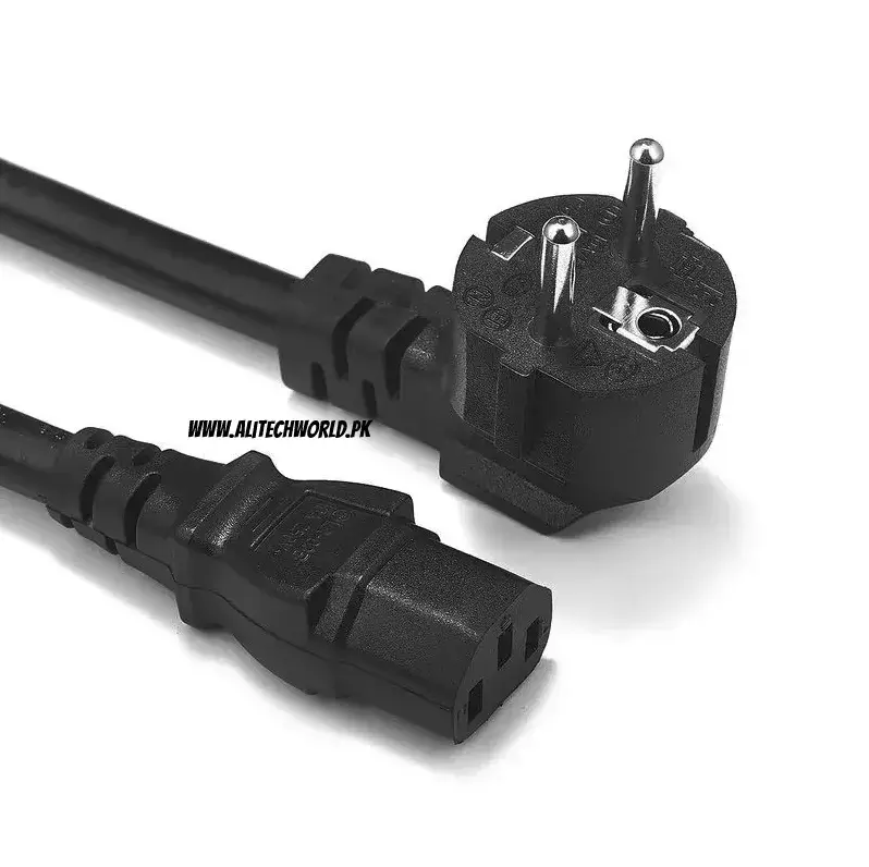 Universal Power Cable for PC, Monitor & Printer