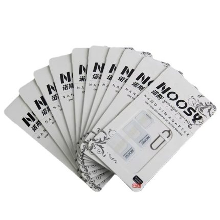 Nano SIM Card Adapter Kit – Convert Nano to Micro & Standard SIM Easily