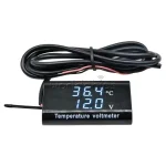 DC 12V Digital LED Voltmeter 2