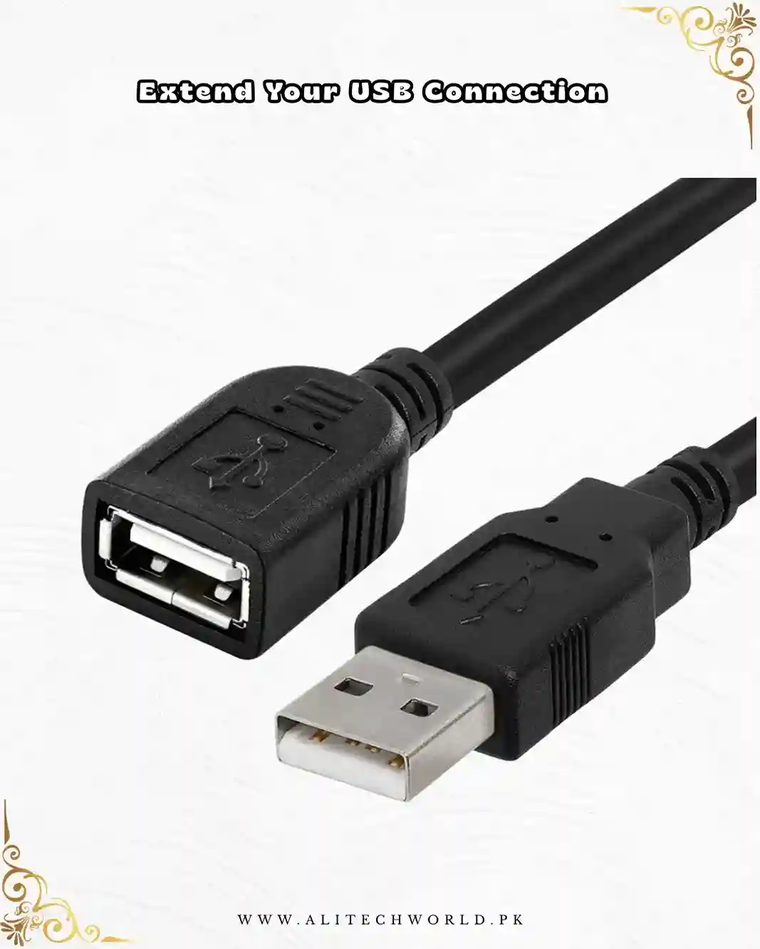 USB 2.0 Extension Cable Male to Female