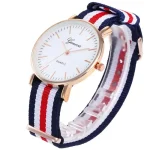 GENEVA Men Wrist Watch Nylon Strap 2