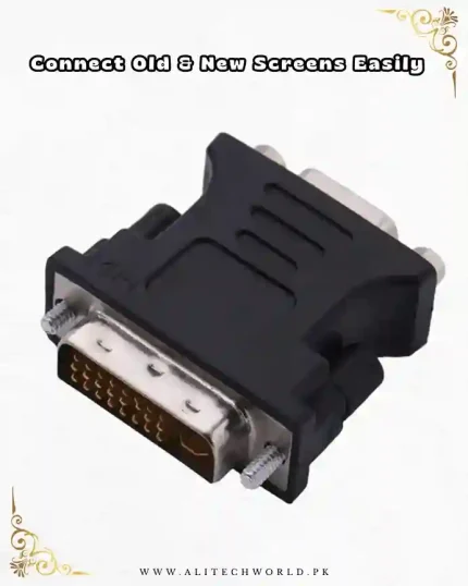 DVI to VGA Adapter 24+5 Pin Converter