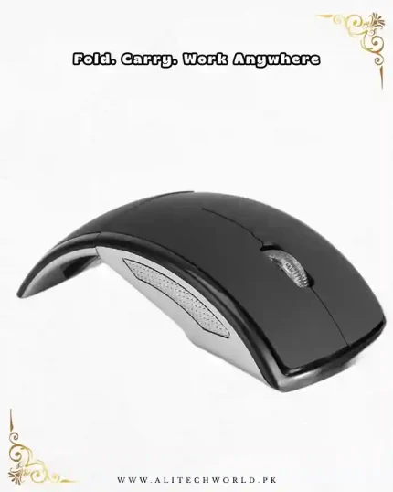 Foldable Wireless Mouse 2.4GHz USB Portable