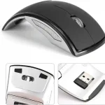 Foldable Wireless Mouse 2.4GHz USB Portable 5