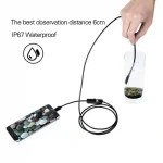 HD Endoscope Camera 7mm LED Inspection Camera 3