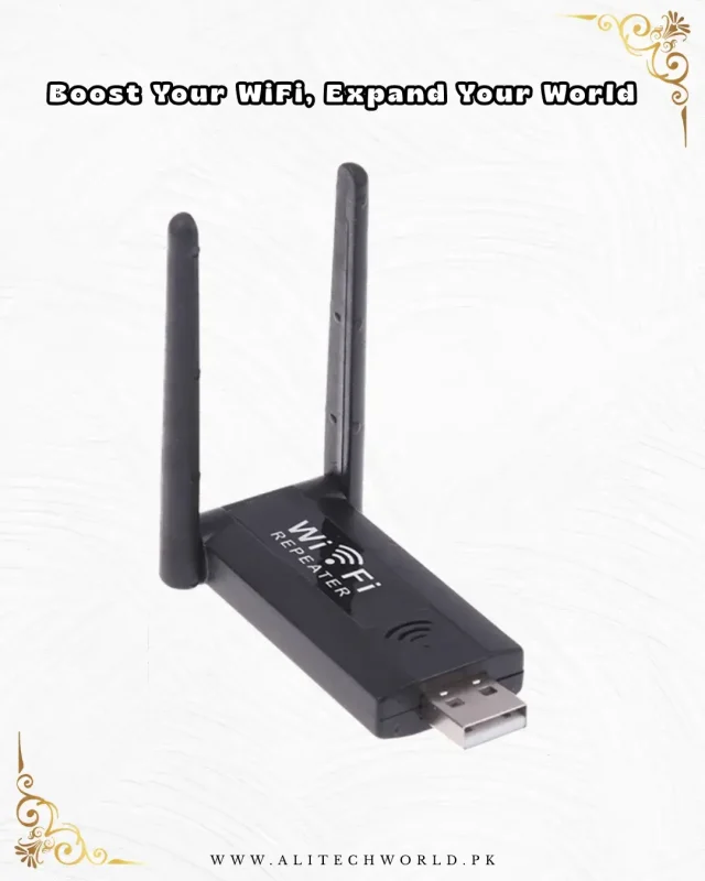 USB 2.4G WiFi Repeater Extender 300Mbps