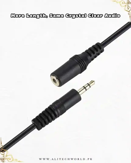3.5mm AUX Extension Cable Male to Female Stereo Audio Cord