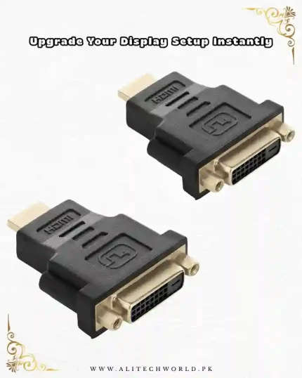 DVI-D 24+1 Male to HDMI Female Adapter for HD Display