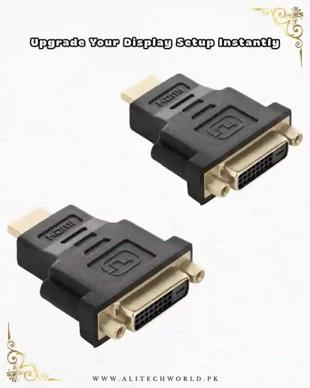 DVI-D 24+1 Male to HDMI Female Adapter for HD Display