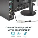 Dell DPN 023NVR DisplayPort to DVI Adapter Cable 2