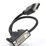 DisplayPort to DVI Adapter Cable Male to Male 1