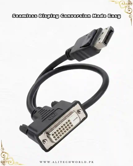 DisplayPort to DVI Adapter Cable Male to Male