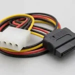 Molex to SATA Power Adapter Cable 4 Pin to 15 Pin 3