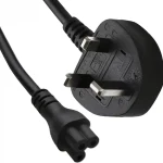 Laptop Power Cable UK to C5 3 Pin 1.8M 4