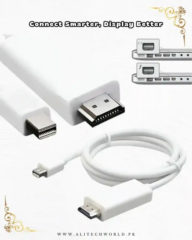 Mini DisplayPort to HDMI Cable 4K Adapter