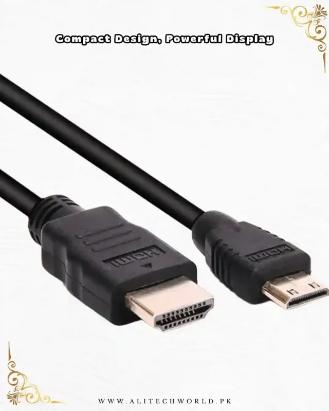 Mini HDMI to HDMI Cable High Speed Genuine